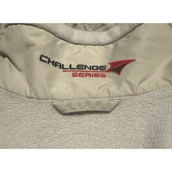 Columbia Challenge Series Jacket Womens Sz Large Blue & Gray w/ Inner Fleece Y2K - Picture 8 of 16